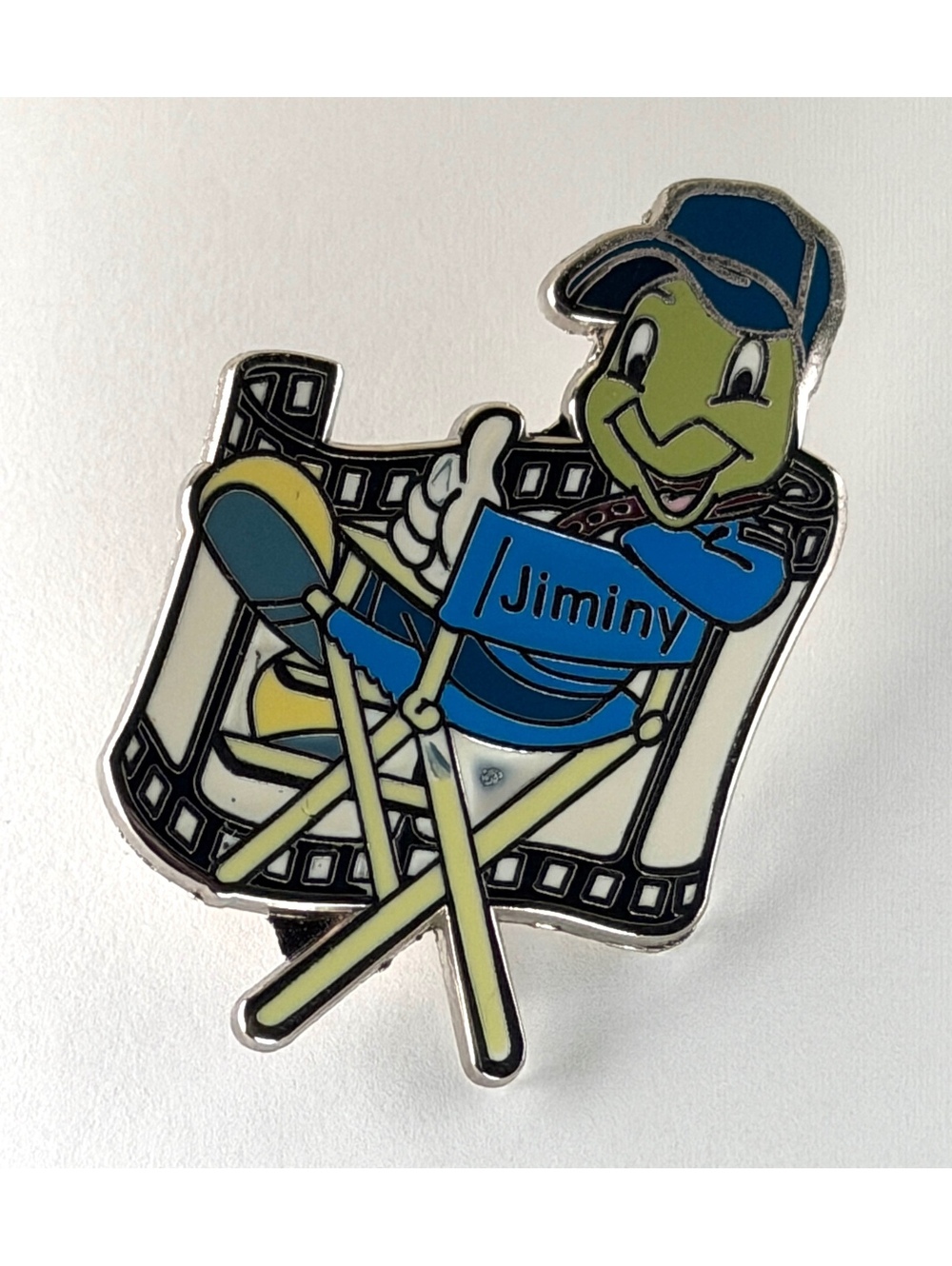Disney Soda Fountain DSF Jiminy Cricket Directors Chair LE 300 Enamel Pin